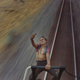 Illustration for article titled Eye-Opening Photos Of Folks Who Illegally Hop Trains Across America